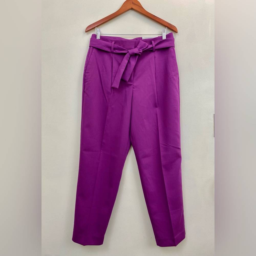 NWT Ann Taylor The Belted High Waist Taper Dress Pant in Twill Size 8
Work Wear - Picture 2 of 8